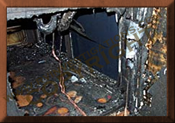 rv refrigerator fire